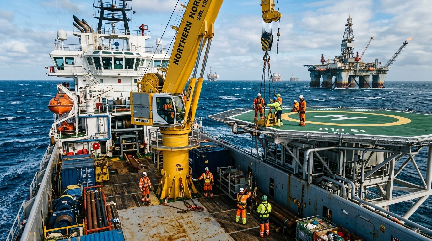 Offshore Marine Deck Crew and Crane Operators
