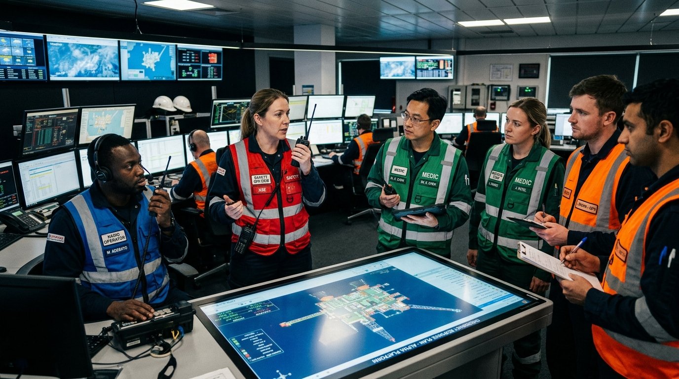 Offshore Rig Safety Officer HSE and Medical Team